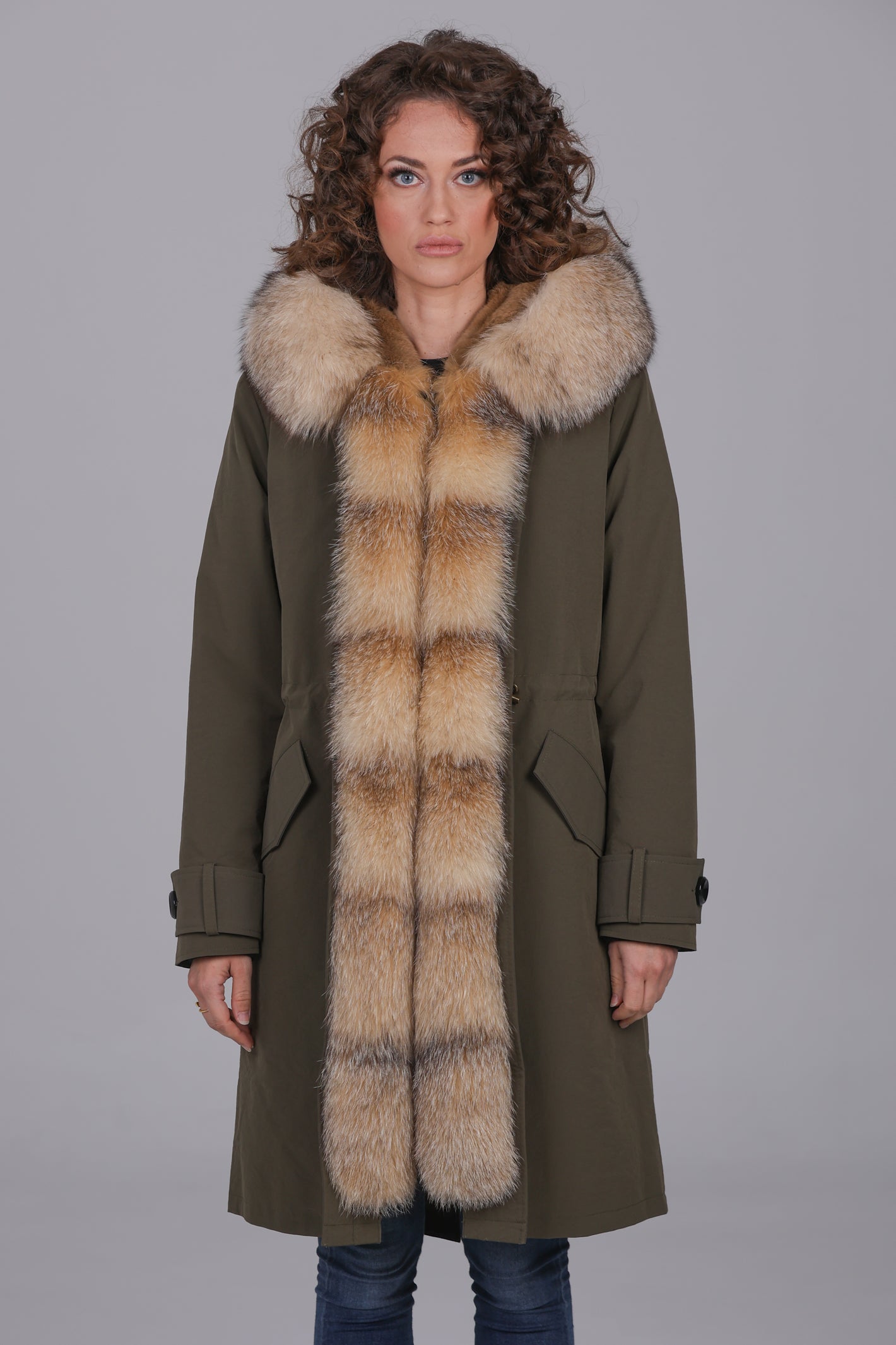 PARKA IN VERA PELLICCIA DONNA E UOMO FW 24/25